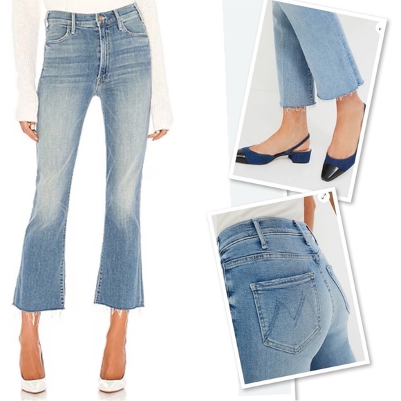 Mother Jeans The Hustler Ankle Fray in Shaken, Not Stirred - Picture 5 of 11